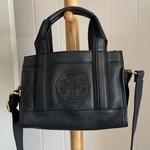 Tory Burch leather tiny tote